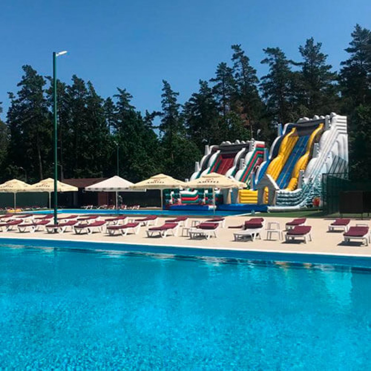 Пленка для бассейна ПВХ CGT Alkor AQUACOLOR PF3000 Adriatic Blue 1,5мм 25х1,65м (4K000002)